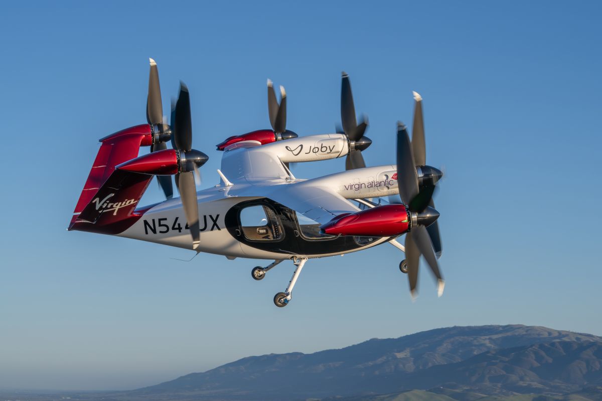 Joby Virgin Atlantic Electric Air Taxi
