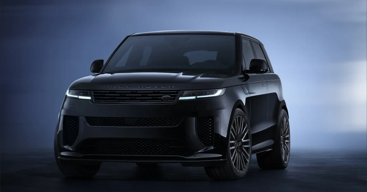 New Range Rover Sport SV Black