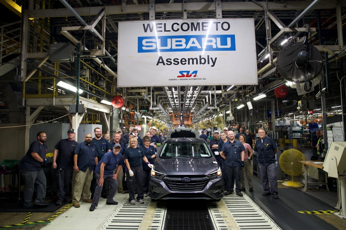 Subaru Legacy final production